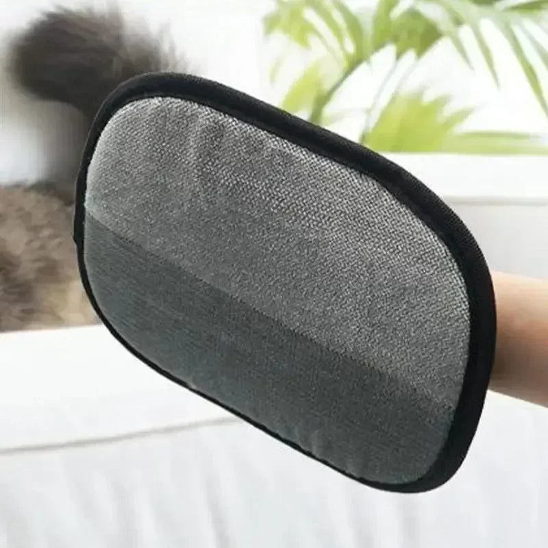 Guantes eficientes para Limpieza del cabello de mascotas, herramientas de cepillado para depilación, cepillo suave para el cuidado de perros y gatos, elimina el pelo de la alfombra del sofá