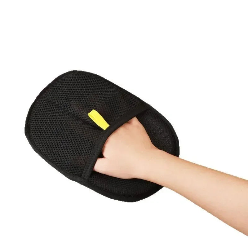 Guantes eficientes para Limpieza del cabello de mascotas, herramientas de cepillado para depilación, cepillo suave para el cuidado de perros y gatos, elimina el pelo de la alfombra del sofá