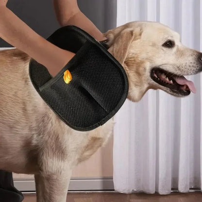 Guantes eficientes para Limpieza del cabello de mascotas, herramientas de cepillado para depilación, cepillo suave para el cuidado de perros y gatos, elimina el pelo de la alfombra del sofá