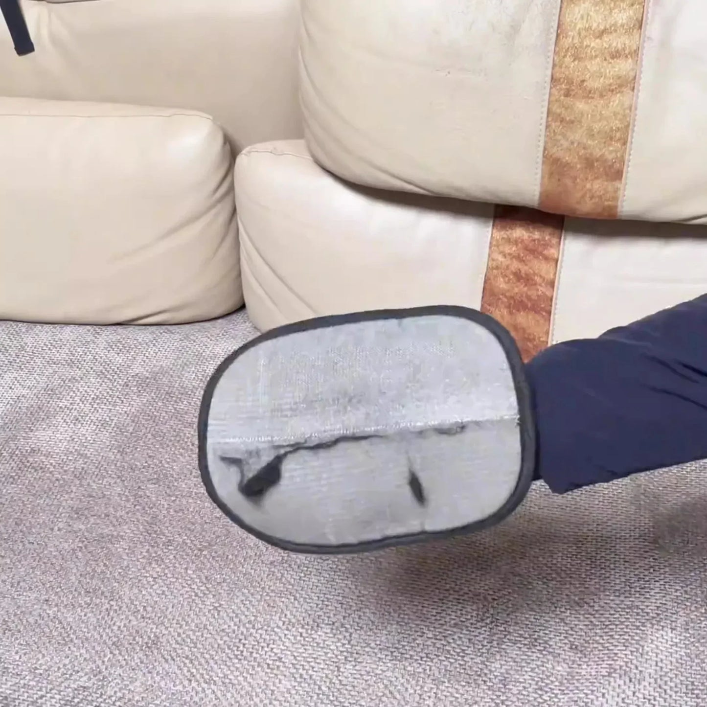 Guantes eficientes para Limpieza del cabello de mascotas, herramientas de cepillado para depilación, cepillo suave para el cuidado de perros y gatos, elimina el pelo de la alfombra del sofá