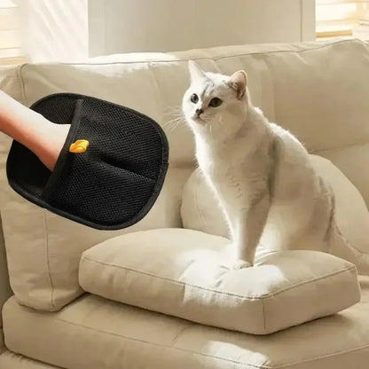 Guantes eficientes para Limpieza del cabello de mascotas, herramientas de cepillado para depilación, cepillo suave para el cuidado de perros y gatos, elimina el pelo de la alfombra del sofá